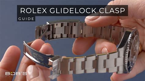 glide lock rolex|how to adjust rolex clasp.